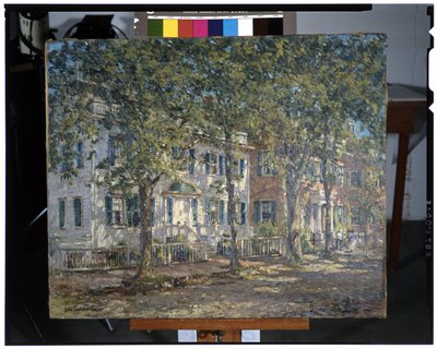 Upper Main Street, Nantucket, Massachusetts da Colin Campbell Cooper